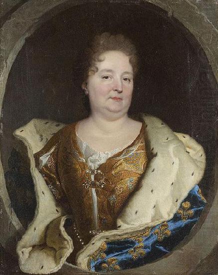 Hyacinthe Rigaud Portrait of Elisabeth Charlotte of the Palatinate Duchess of Orleans china oil painting image